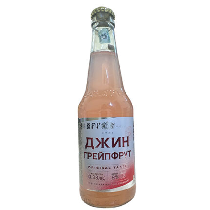 Կոկտեյլ «Джин-тоник» 0.33լ Грейпфрут
