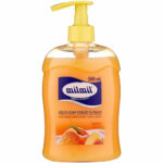 Հեղուկ օճառ «MILMIL» 500մլ «Yogurt and Peach»