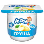 Կաթնաշոռ «Агуша» 100գր տանձ