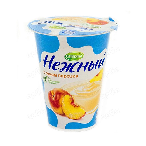 Յոգուրտ «Нежный» 320գր դեղձի