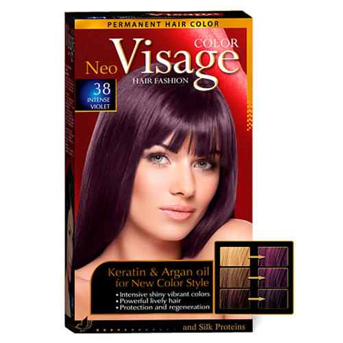 Մազի ներկ «Visage» N38