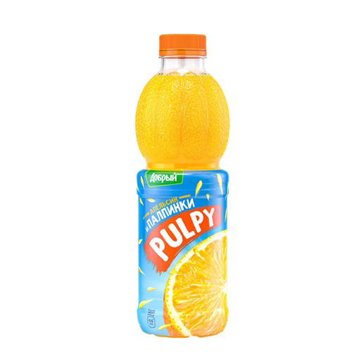 Չգազավորված ըմպելիք «Pulpy»  900մլ նարինջ