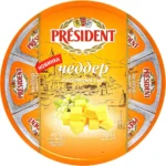 Պանիր «President» 140գր Чеддер