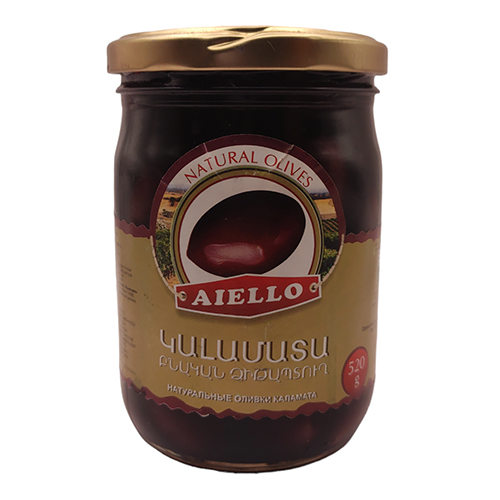 Ձիթապտուղ Կալամատա «Aiello» 520գր