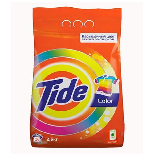 Լվացքի փոշի «Tide» 2.5կգ ավտոմատ գունավոր