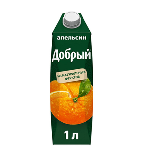 Բնական հյութ «Добрый» 1լ նարինջ
