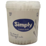 Ականջի փայտիկ «Simply» 100հ կլոր