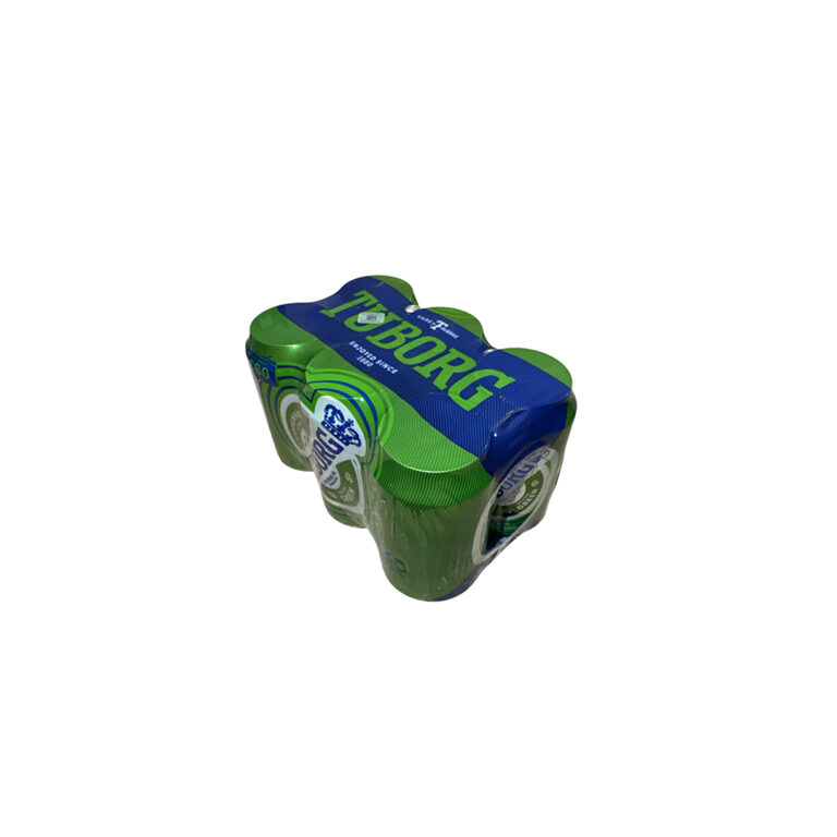 Գարեջուր «Tuborg» 0.33լ փաթեթ 6հատ