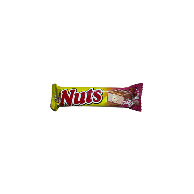 Շոկոլադե բատոն «Nuts» 60գր Малиновый Раф