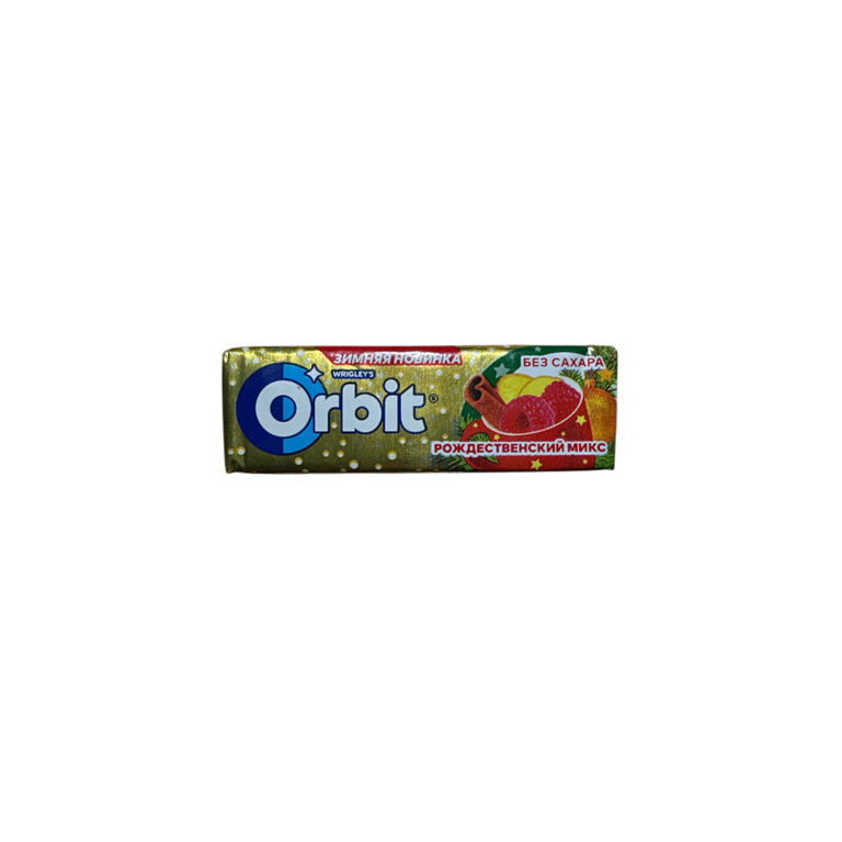 Մաստակ «Orbit» 13.6գր Рождественский Микс