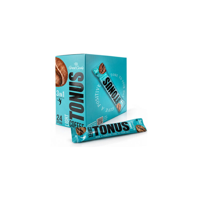Լուծվող սրճային խարնուրդ «Tonus» 3in1 20գր Light