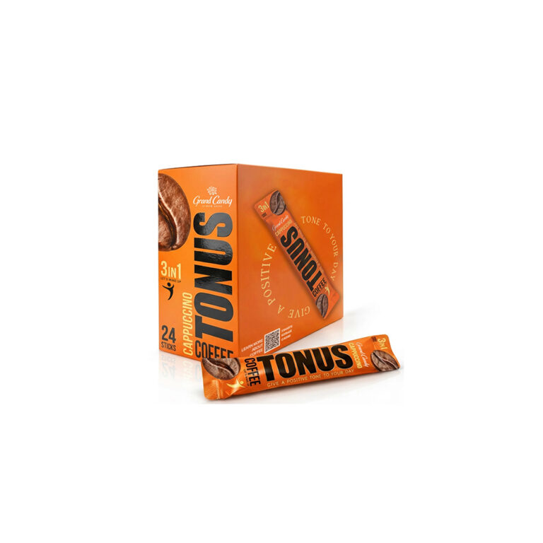 Լուծվող սրճային խարնուրդ «Tonus» 3in1 18գր Cappuccino