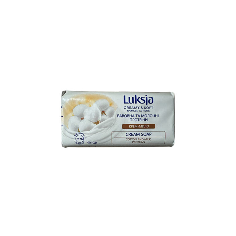 Ձեռքի օճառ «LUKSJA» 90գր բամբակ