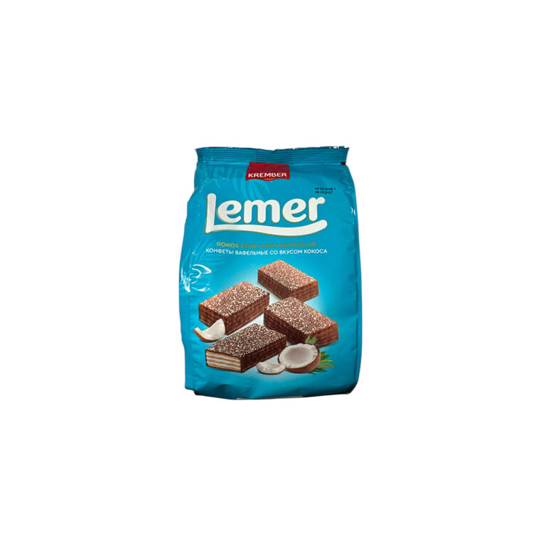 Վաֆլի «Lemer» 255գր գլազուրապատ