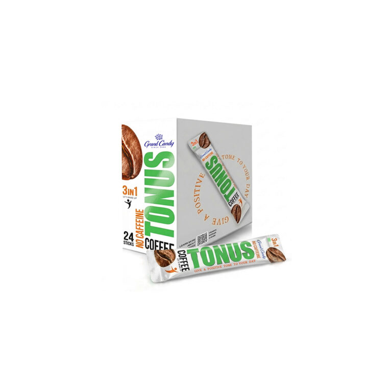 Լուծվող սրճային խարնուրդ «Tonus» 3in1 20գր No Caffeine