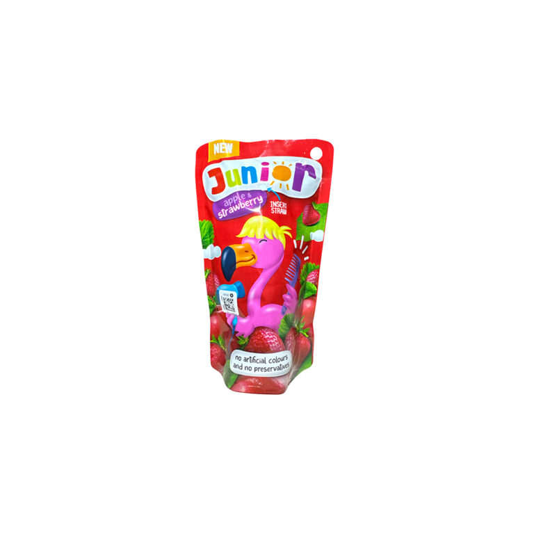 Բնական հյութ «Junior» 200մլ «Apple & Strawberry»