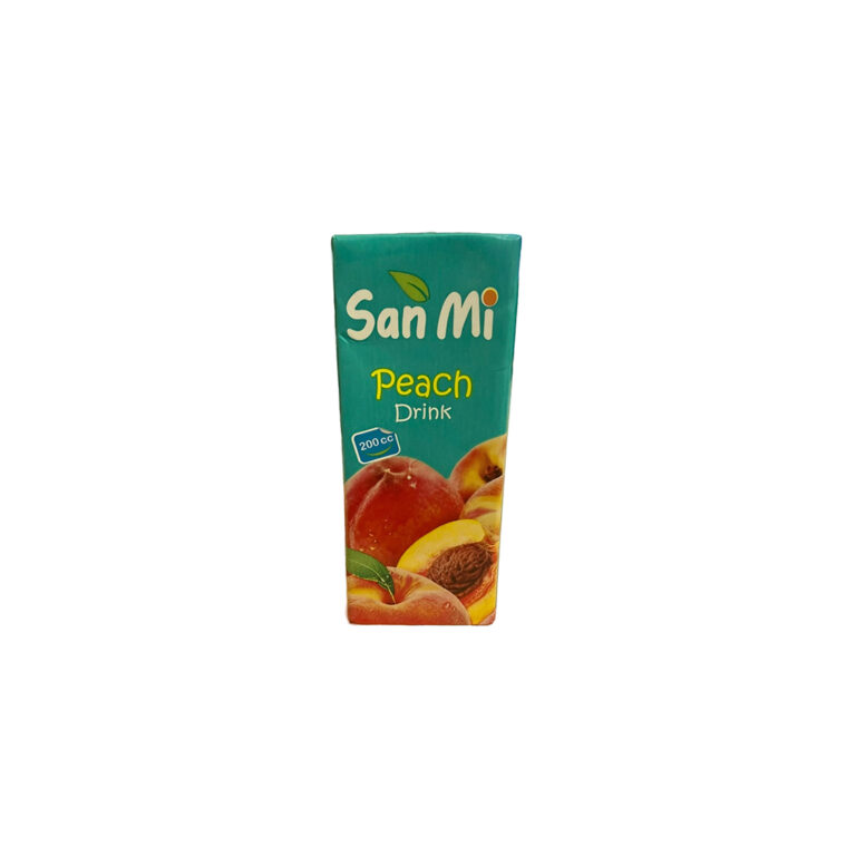 Բնական հյութ «San Mi» 200մլ դեղձ