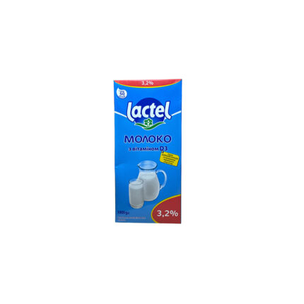 Կաթ «Laktel» 3.2% 1լ վիտամին D-ով