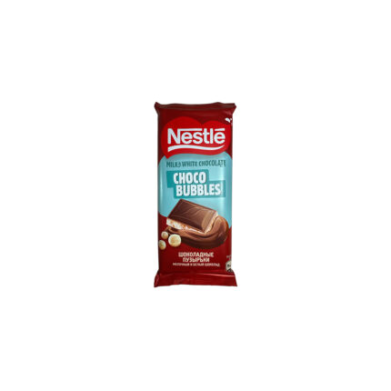 Շոկոլադե սալիկ «Nestle» 70գր ծակոտկեն կաթնային և սպիտակ շոկոլադ