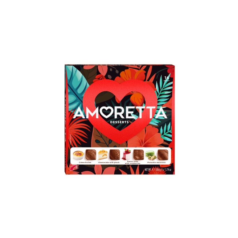 Կոնֆետների հավաքածու «AMORETTA» 106գր Desserts