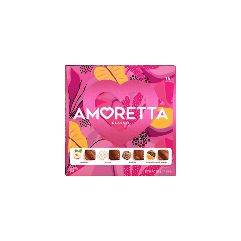 Կոնֆետների հավաքածու «AMORETTA» 106գր Classic