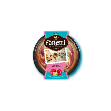 Տորթ «Faretti» 400գր ազնվամորի-պիստակ
